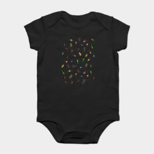 Beautiful Different Real crawling BUGS Pattern Baby Bodysuit